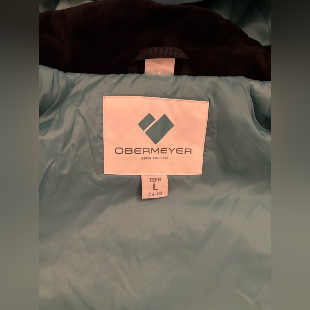 Obermeyer teen girl ski jacket (sz L, 14-16) - Picture 8 of 9